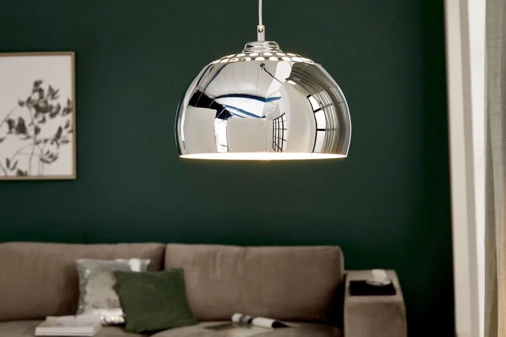 riess-ambiente Hängeleuchte CHROME BALL 32cm chrom - Bild 2