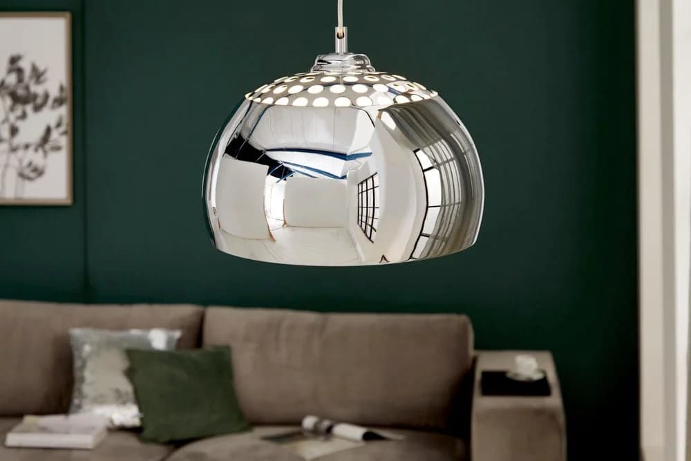 riess-ambiente Hängeleuchte CHROME BALL 32cm chrom - Bild 4