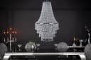 riess-ambiente Kronleuchter ROYAL XL 105cm Barock Design Transparent Silber Bild 2