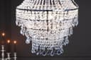 riess-ambiente Kronleuchter ROYAL XL 105cm Barock Design Transparent Silber Bild 4