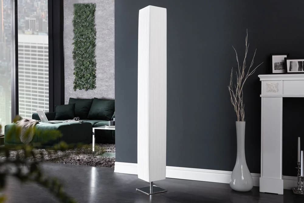 riess-ambiente Stehlampe PARIS 160cm Weiß Modern Design