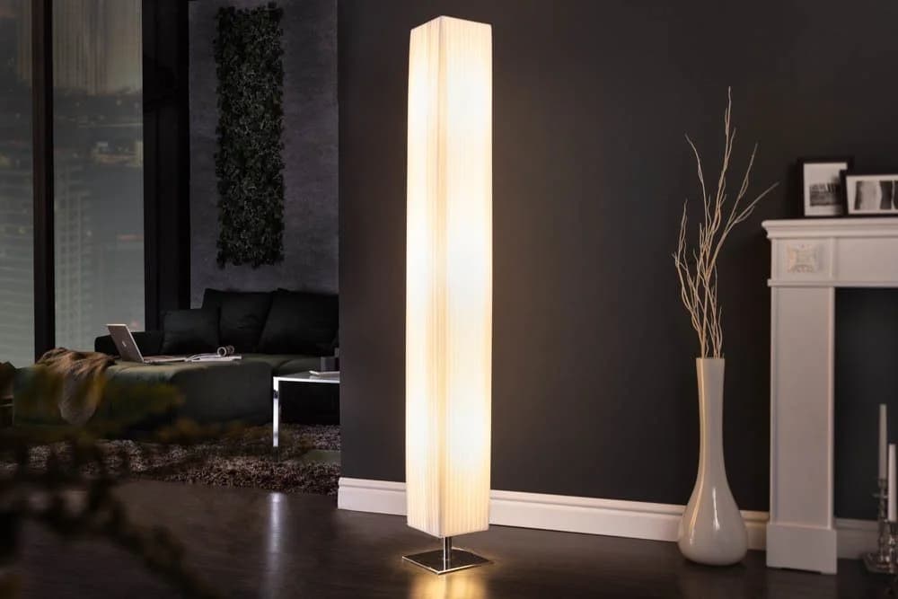 riess-ambiente Stehlampe PARIS 160cm Weiß Modern Design - Bild 3