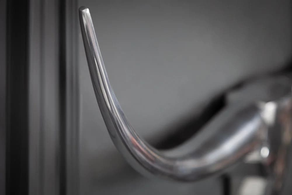 riess-ambiente Wanddeko BULL Silber Stierkopf Modern Design - Bild 5