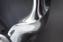 riess-ambiente Wanddekoobjekt STYLE ROCKS 53cm silber Aluminium Bild 3