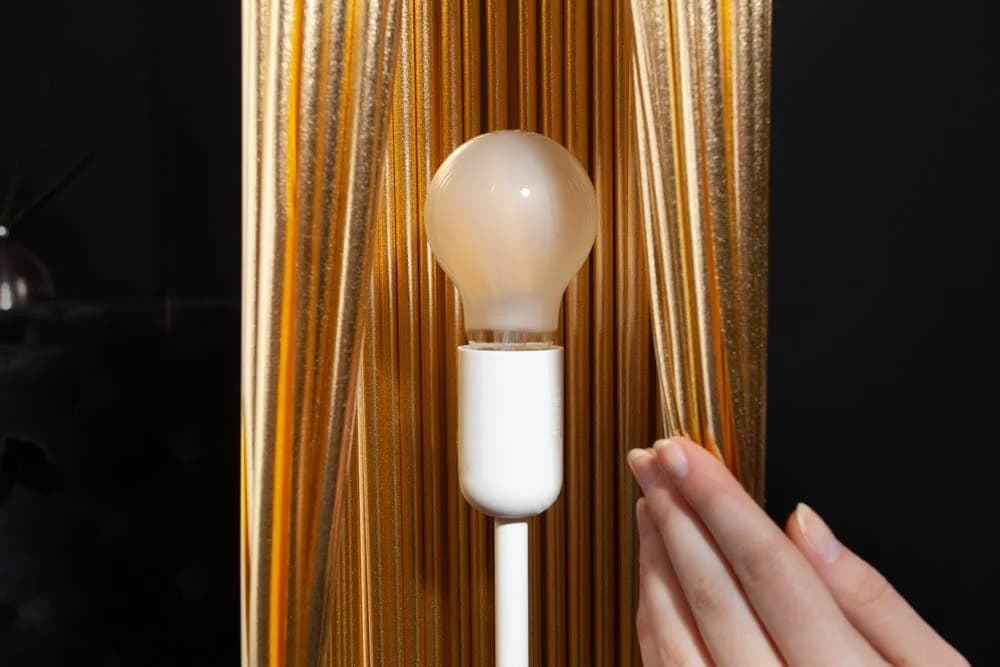 riess-ambiente Stehlampe PARIS 120cm Gold Silber Modern Design - Bild 3