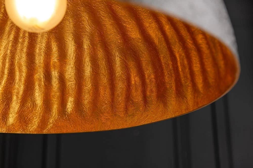 riess-ambiente Hängeleuchte GLOW 50cm Schwarz/Gold - Bild 4