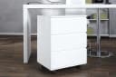 riess-ambiente Rollcontainer BIG DEAL Weiß Hochglanz 3 Schubladen Modern Bild 2
