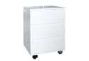 riess-ambiente Rollcontainer BIG DEAL Weiß Hochglanz 3 Schubladen Modern Bild 3