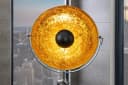 riess-ambiente Stehlampe BIG STUDIO 170cm Schwarz mit Blattgold-Optik Bild 3