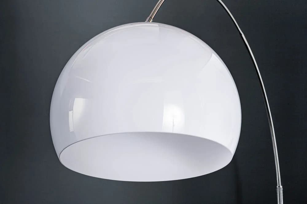 riess-ambiente Bogenlampe LOUNGE DEAL Weiß Modern Verstellbar - Bild 4