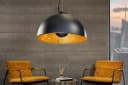 riess-ambiente Hängeleuchte STUDIO 55cm Schwarz/Gold Industrial Design Bild 2