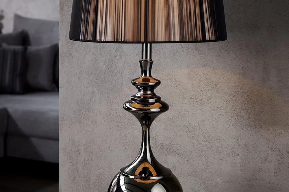 Riess-Ambiente Stehlampe Lucie Schwarz Barock Design - Bild 4