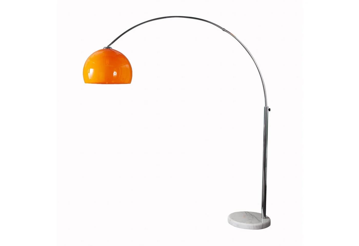 riess-ambiente Bogenlampe LOUNGE DEAL Orange Metall Marmor - Bild 2