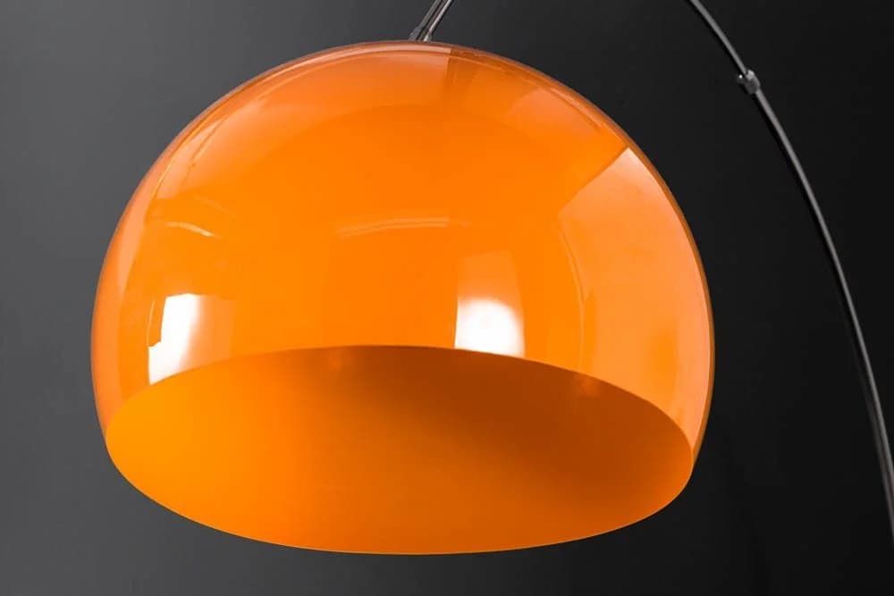 riess-ambiente Bogenlampe LOUNGE DEAL Orange Metall Marmor - Bild 5