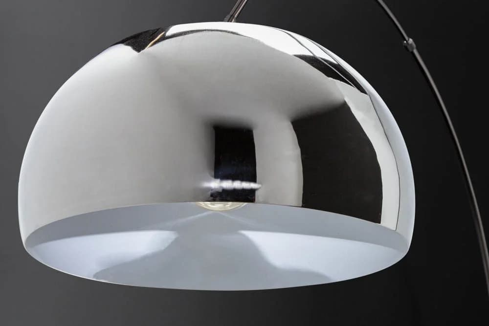 riess-ambiente Bogenlampe LOUNGE DEAL 170-210cm chrom silber - Bild 5