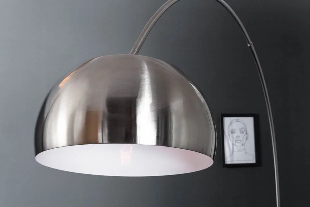 riess-ambiente Bogenlampe LOUNGE DEAL 170-210cm Chrom Silber - Bild 4
