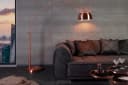 riess-ambiente Bogenlampe LOUNGE DEAL Kupfer Verstellbar Modern Design Bild 2