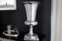 riess-ambiente Dekovase GOAL 60cm Silber Barock-Design Bild 2
