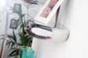 riess-ambiente Wandregal TEAR 40cm silber Modern Design Bild 2