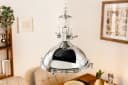 riess-ambiente Hängeleuchte INDUSTRIAL 45cm Silber Metall Bild 3