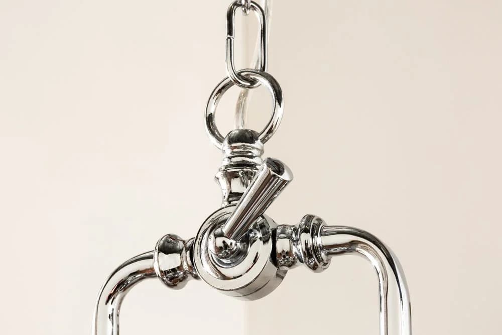 riess-ambiente Hängeleuchte INDUSTRIAL 45cm Silber Metall - Bild 5