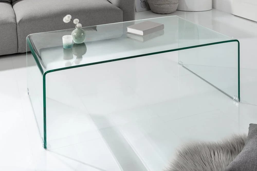 riess-ambiente Couchtisch FANTOME Transparent Glas Modern - Bild 3
