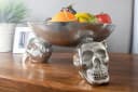 riess-ambiente Dekoschale SKULL 35cm Silber Totenkopf Design Bild 2