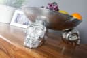 riess-ambiente Dekoschale SKULL 35cm Silber Totenkopf Design Bild 3