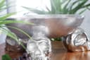 riess-ambiente Dekoschale SKULL 35cm Silber Totenkopf Design Bild 4