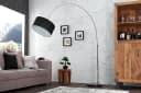 riess-ambiente Bogenlampe LOUNGE DEAL Schwarz Silber Verstellbar Bild 2