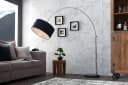 riess-ambiente Bogenlampe LOUNGE DEAL Schwarz Silber Verstellbar Bild 4