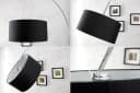 riess-ambiente Bogenlampe LOUNGE DEAL Schwarz Silber Verstellbar Bild 5
