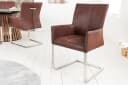 riess-ambiente Freischwinger SAMSON Microfaser Edelstahl mit Griff Bild 2