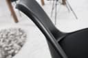 Riess Ambiente Esszimmerstuhl SCANDINAVIA Schwarz Kunstleder Metall Bild 4