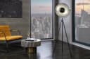riess-ambiente Stehlampe STUDIO 150cm Schwarz/Silber Industrial Bild 2