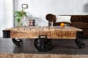 riess-ambiente Couchtisch RAILWAY 120cm Natur Industrial Bild 1