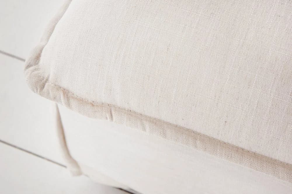 riess-ambiente Fußhocker HEAVEN 100cm natur Federkern Polsterung Landhausstil - Bild 5