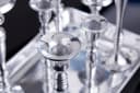 riess-ambiente Kerzenständer Set 7-tlg. Silber Barock Design Bild 5
