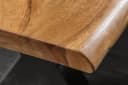 riess-ambiente Sitzbank MAMMUT NATURE 160cm honigfarben mit Baumkante Bild 5