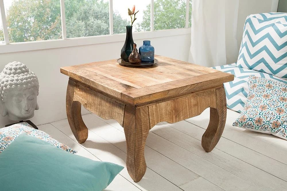 riess-ambiente Couchtisch OPIUM ANTIQUE 60cm Massivholz Asiatisch - Bild 2