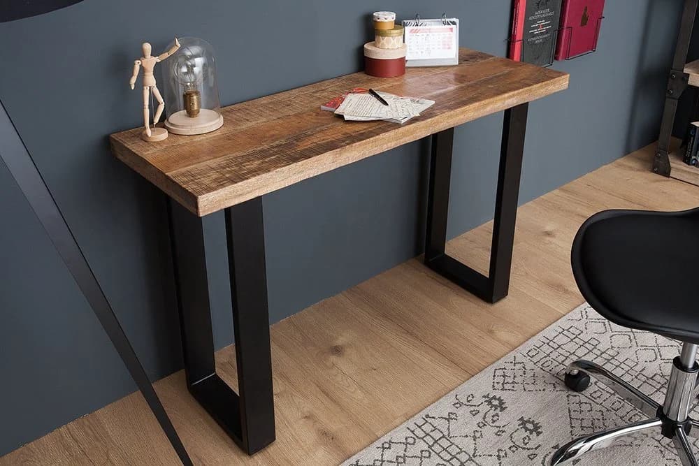 riess-ambiente Konsolentisch IRON CRAFT 115cm Massivholz Industrial - Bild 2