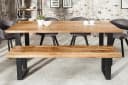 riess-ambiente Sitzbank IRON CRAFT Massivholz Eisen Industrial Bild 4