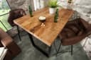 riess-ambiente Bartisch IRON CRAFT 120cm Natur Schwarz Industrial Design Bild 1