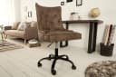 riess-ambiente Bürostuhl VICTORIAN Microfaser Chesterfield Design Bild 1