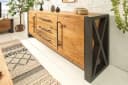 riess-ambiente Sideboard THOR 200cm Wildeiche Industrial Bild 3