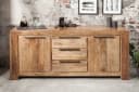 riess-ambiente Sideboard IRON CRAFT Massivholz Mangoholz 3 Schubladen Bild 1