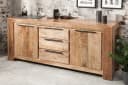 riess-ambiente Sideboard IRON CRAFT Massivholz Mangoholz 3 Schubladen Bild 2