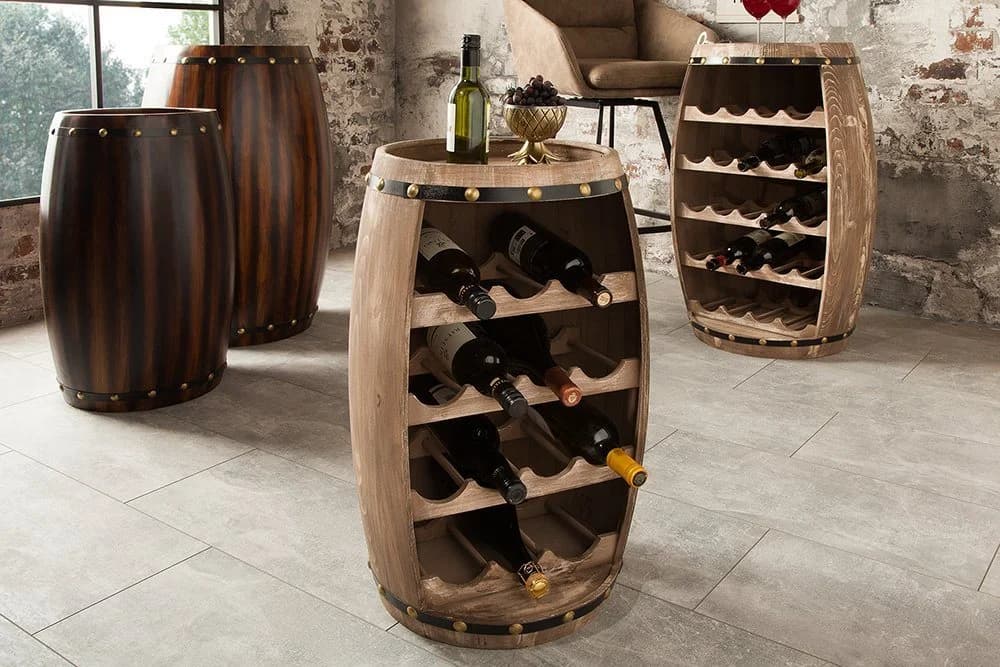 riess-ambiente Weinregal BODEGA 60cm Pinienholz - Bild 2