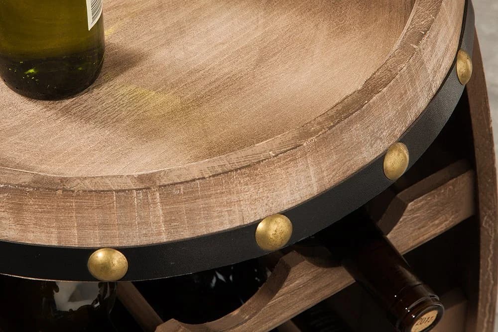 riess-ambiente Weinregal BODEGA 60cm Pinienholz - Bild 5