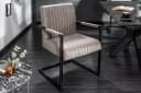 riess-ambiente Freischwinger BIG ASTON taupe Microfaser Bild 1